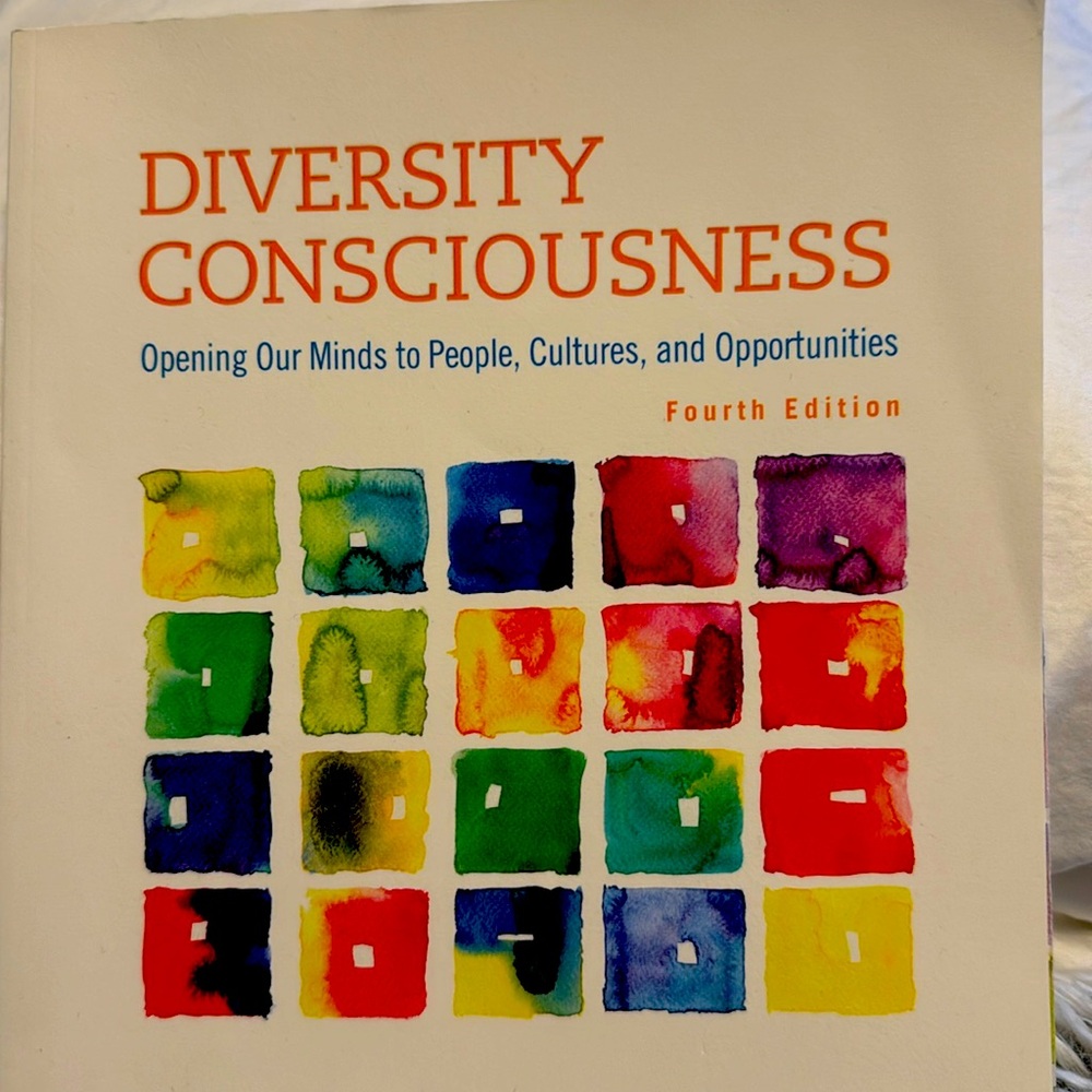 Diversity consciousness, book student copy